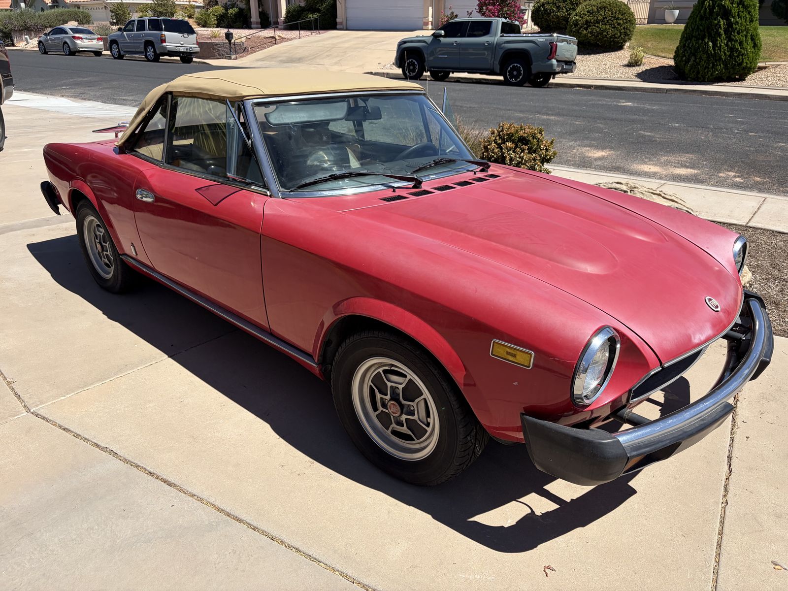 1980 Fiat 2000 Spider