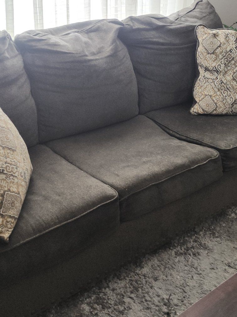 Couch and loveseat