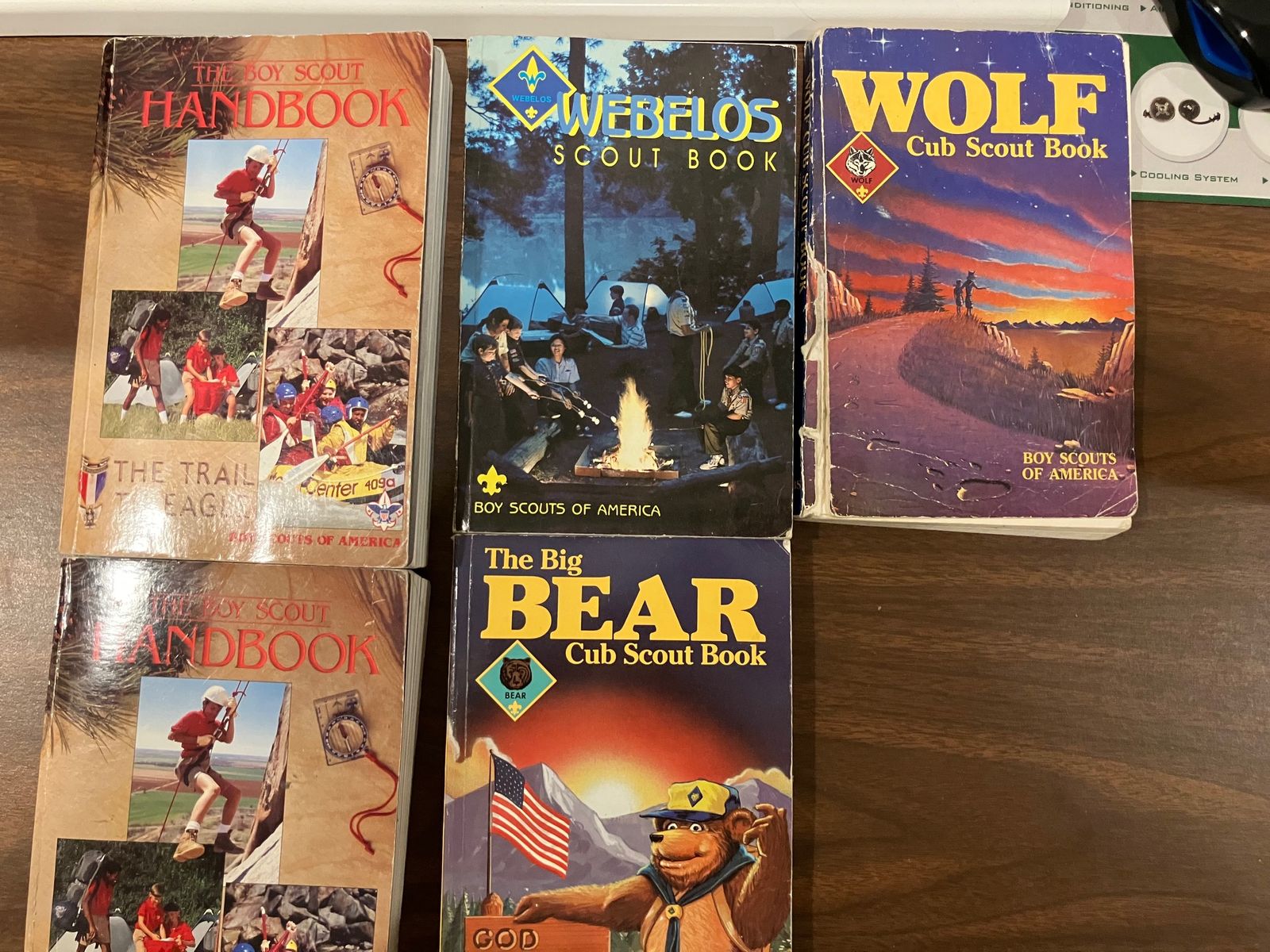 Vintage Boys Scouts Of America Books