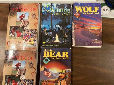 Vintage Boys Scouts Of America Books