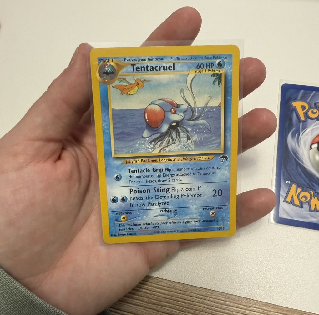Pokémon Tentacruel 10/18 2001 Southern Islands LP