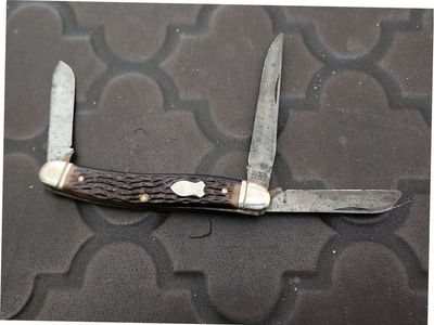 VINTAGE Schrade Walden NY USA Pocket Knife
