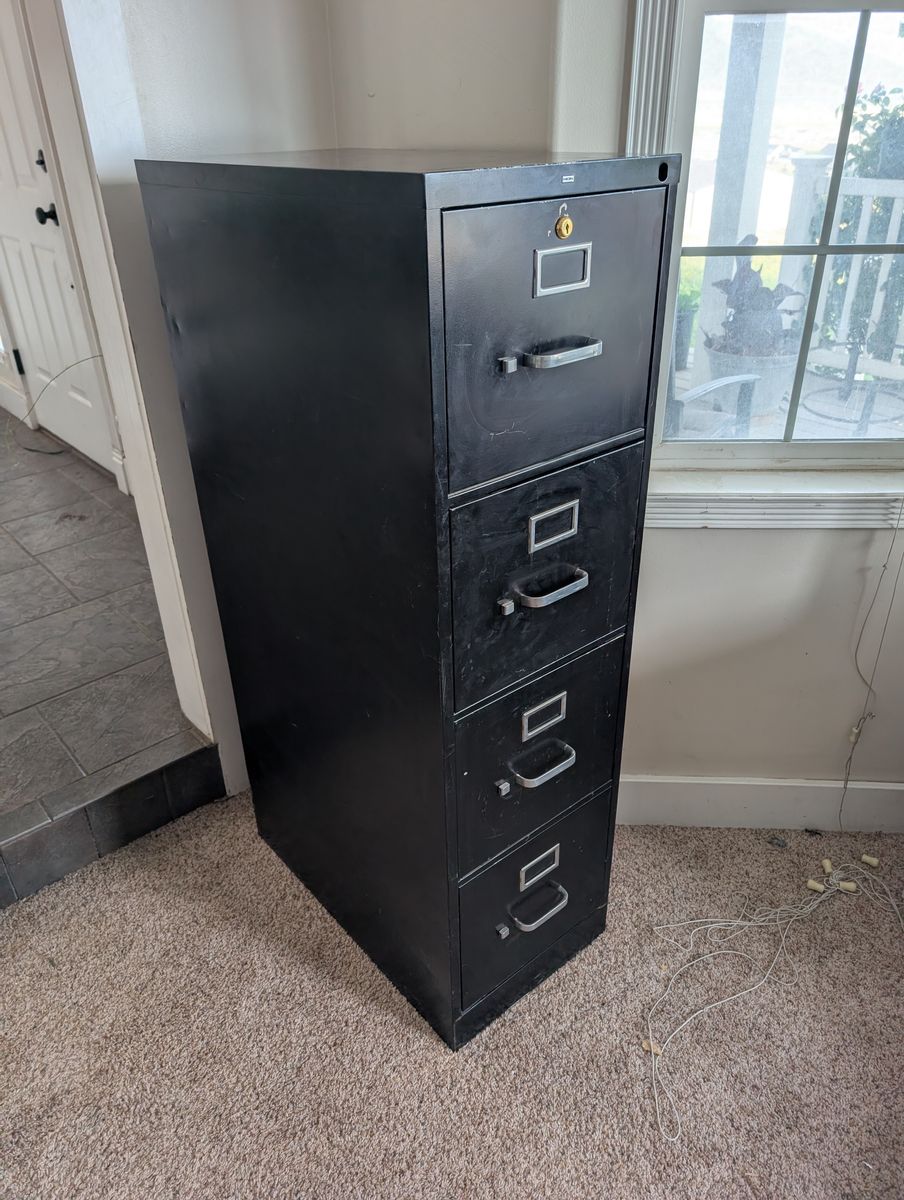 Filing Cabinet 15" x 26 1/2" x 52 5/8"
