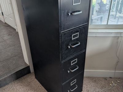 Filing Cabinet 15" x 26 1/2" x 52 5/8"