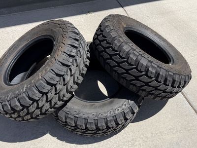 3 Westlake Mud Legend Trailer Tires (pair + spare) ST235/75R15