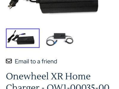 ONEWHEEL XR chargers