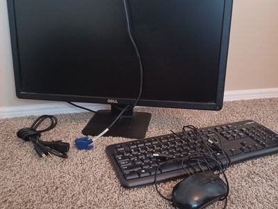 PC Monitor & Keyboard & Mouse
