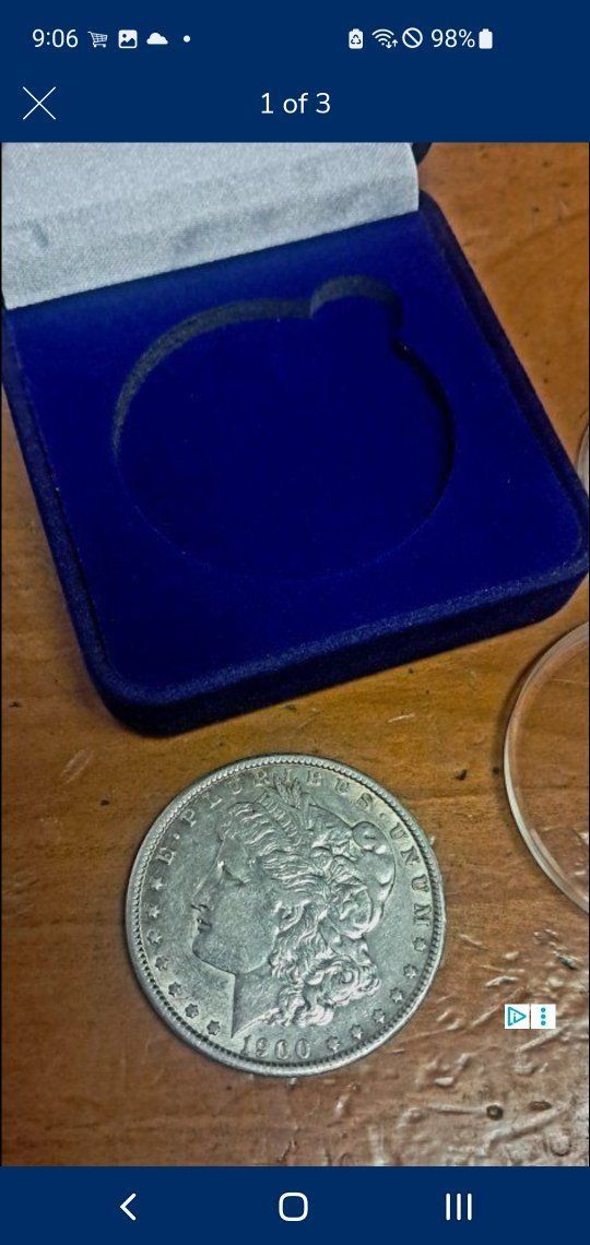 1900 Morgan Silver Dollar