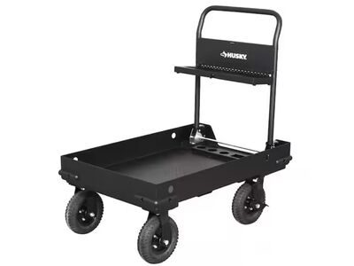 Husky 38 in. W All-Terrain Folding Tool Cart