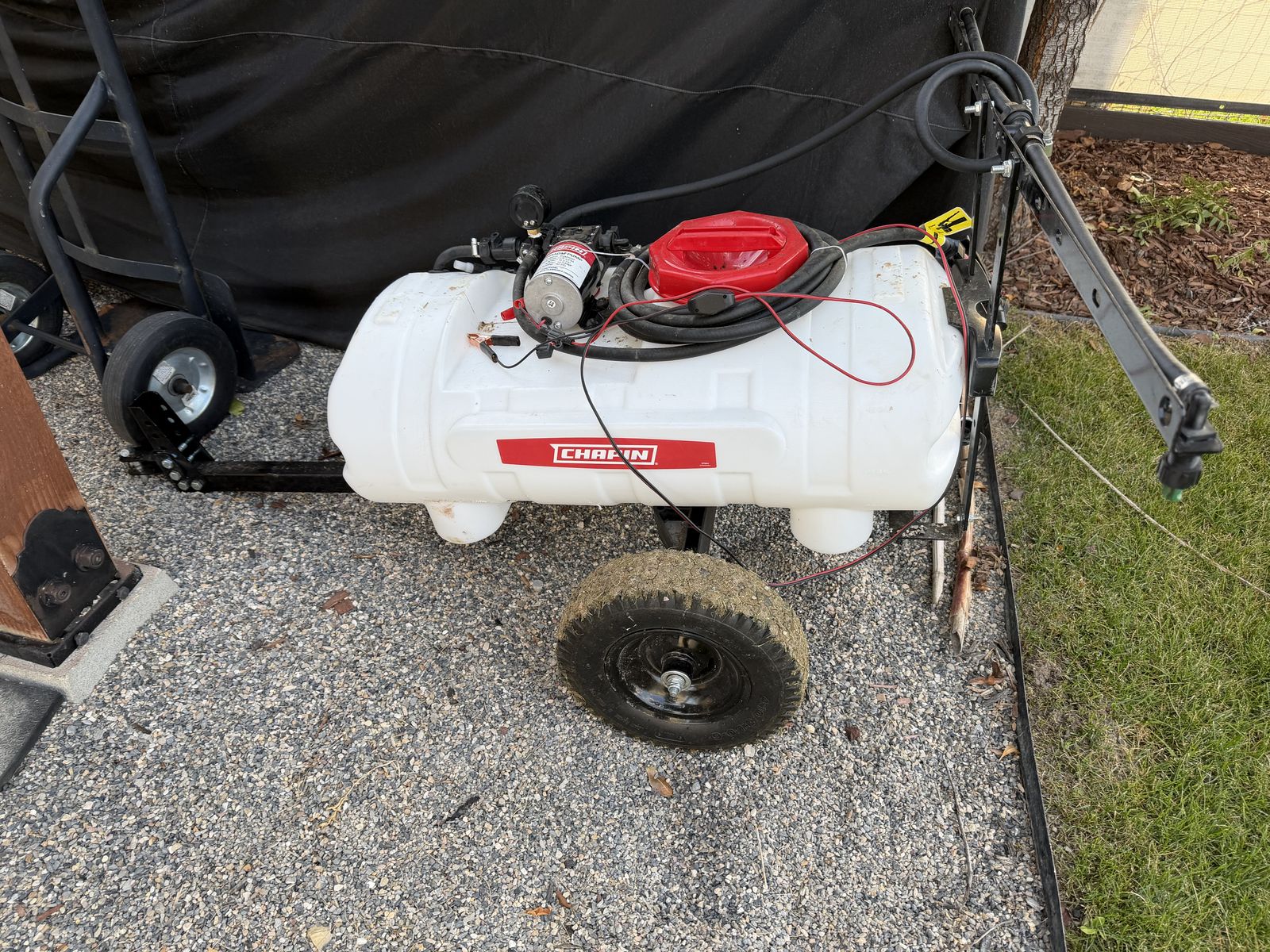 Chapin  25 gal. Tow-Behind 2.5GPM/12V EZ Mount Deluxe Multi-Purpose ATV/UTV Tank Sprayer