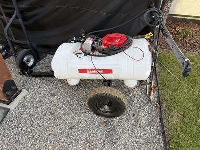 Chapin 25 gal. Tow-Behind 2.5GPM/12V EZ Mount Deluxe Multi-Purpose ATV/UTV Tank Sprayer