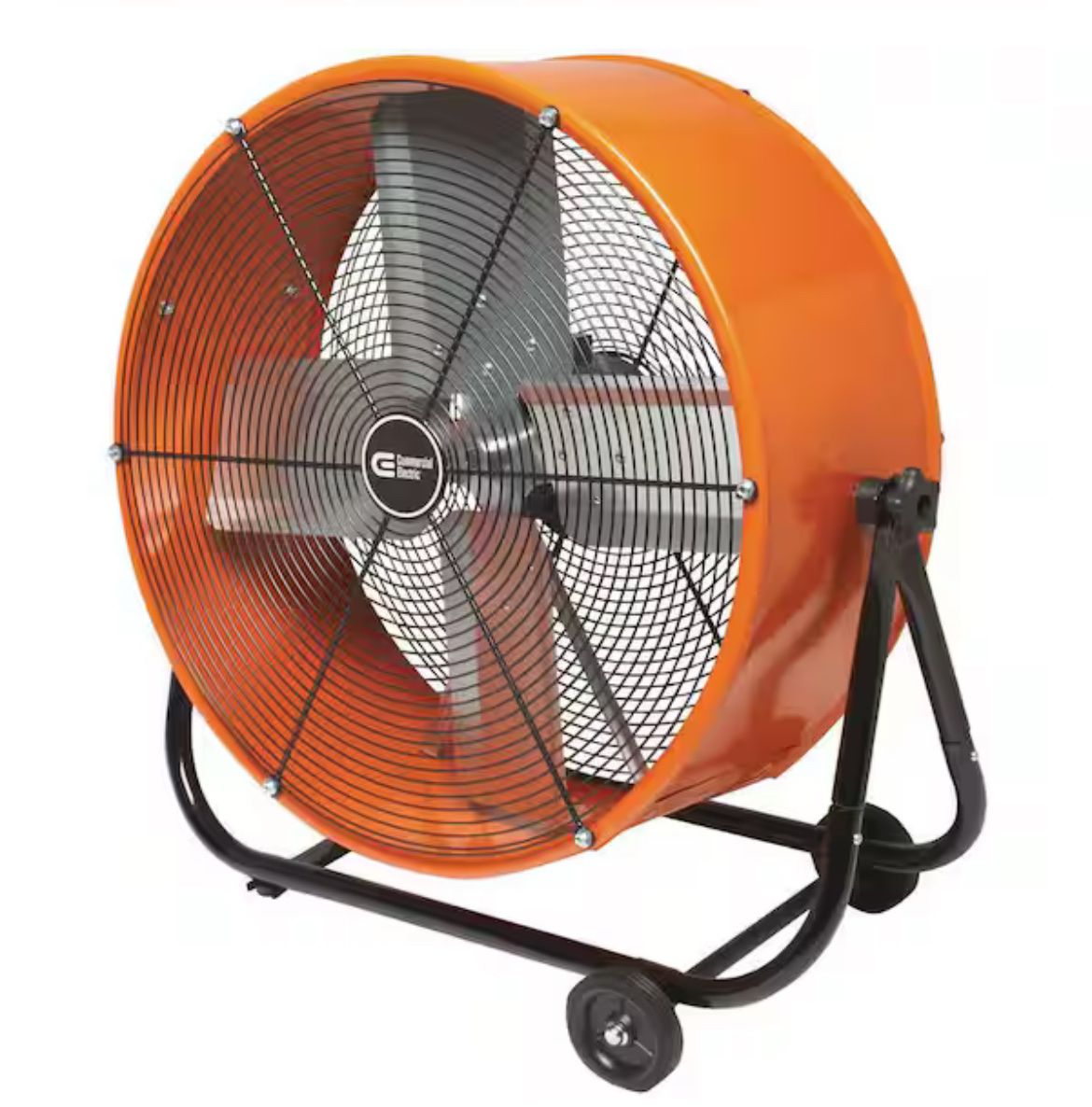 24 in. Heavy Duty 2-Speed Direct Drive Tilt Drum Fan