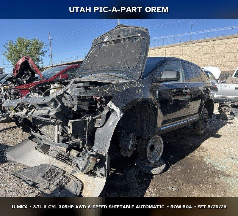 2011 Lincoln MKX Parts - UTPAP Orem