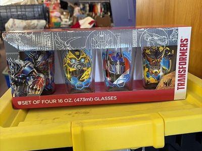 Transformers Glass Cups