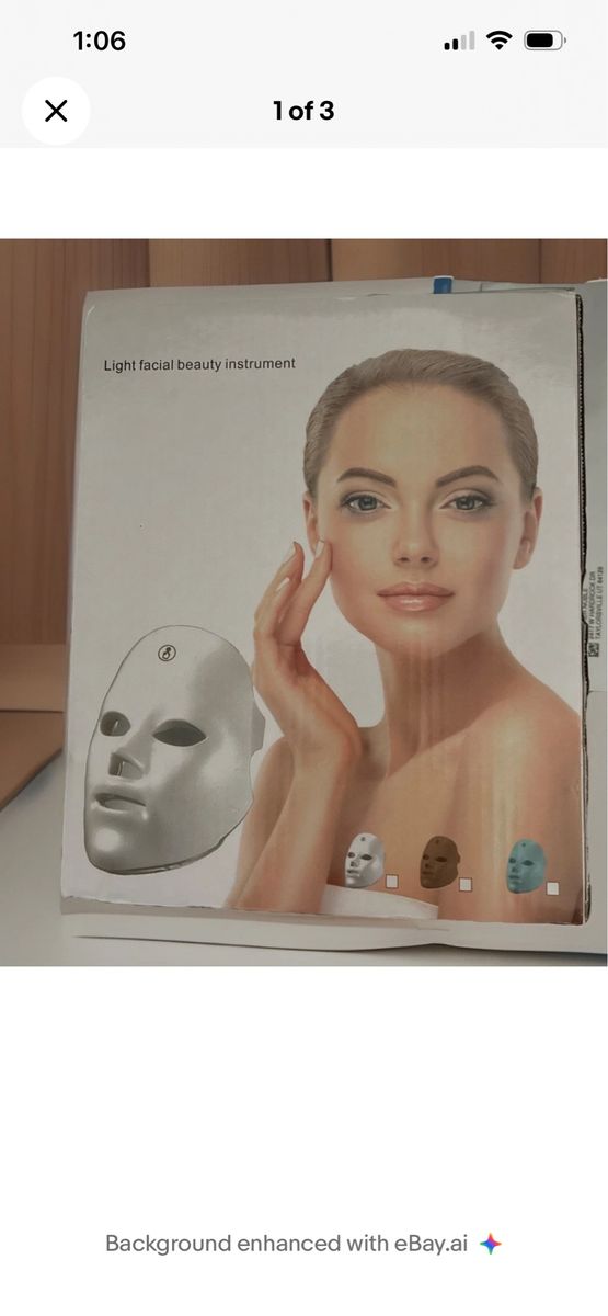 Light facial Beauty Instrument. New