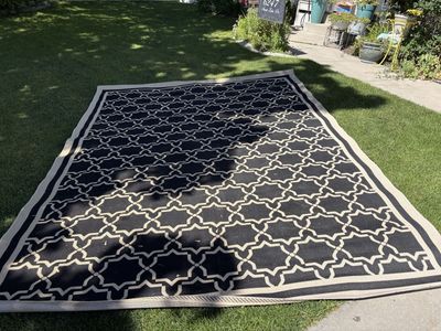Darling Pattern 9x12 outdoor patio rug