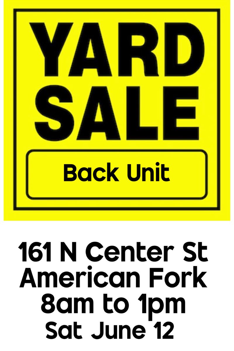 Yard Sale