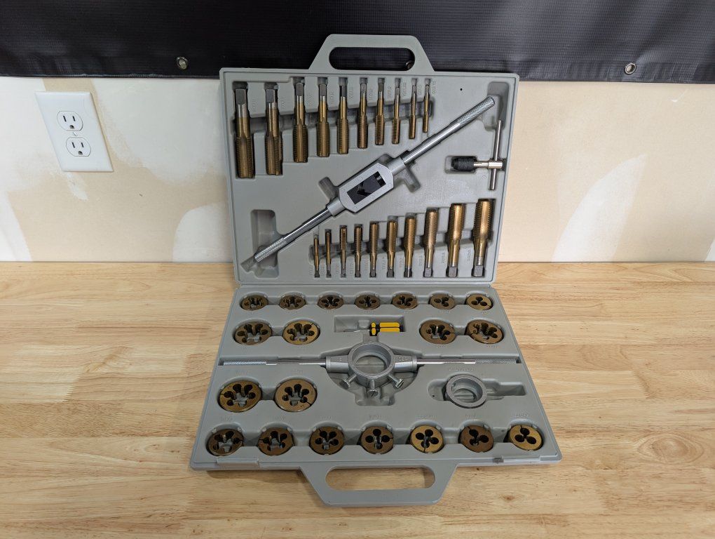 Pittsburgh Metric 45 Piece Tap & Die Set
