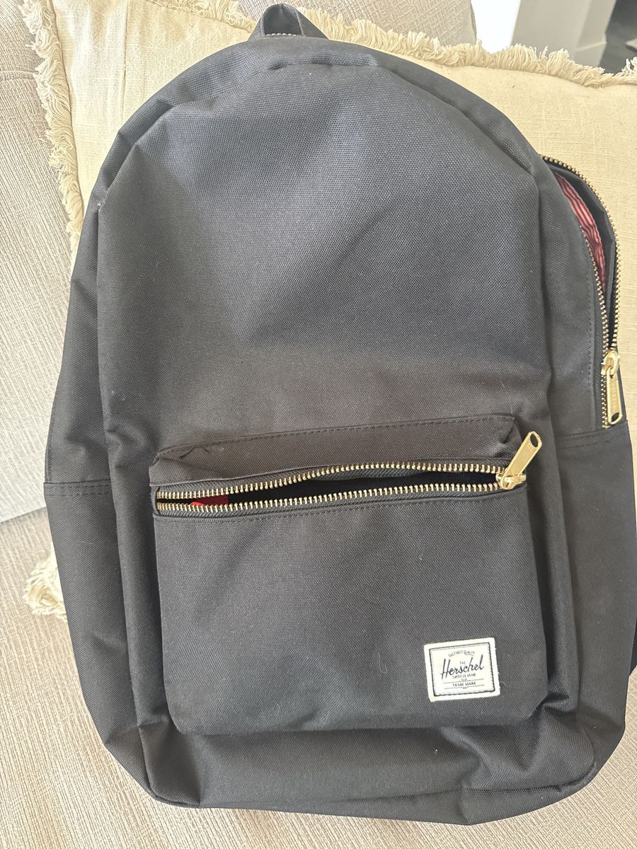 Herschel Supply Co. Classic Backpack - Black with Tan Zippers