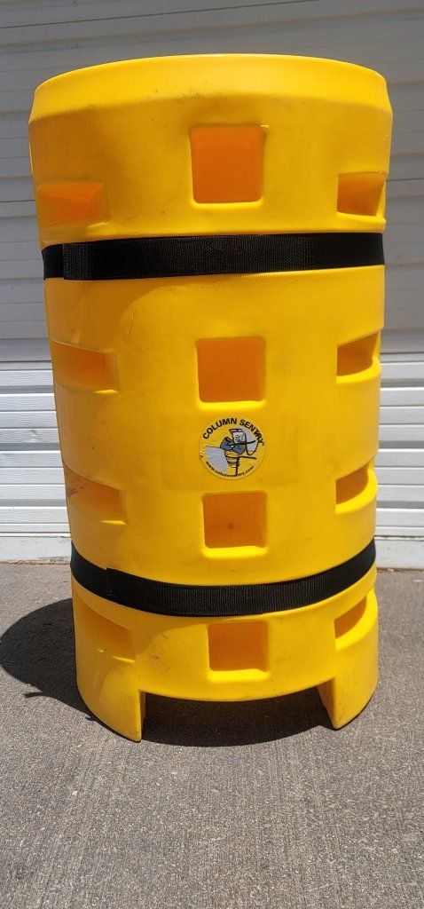 Sentry Protection Column Sentry Column Protector CS2442-BS Yellow Square 8"x8"