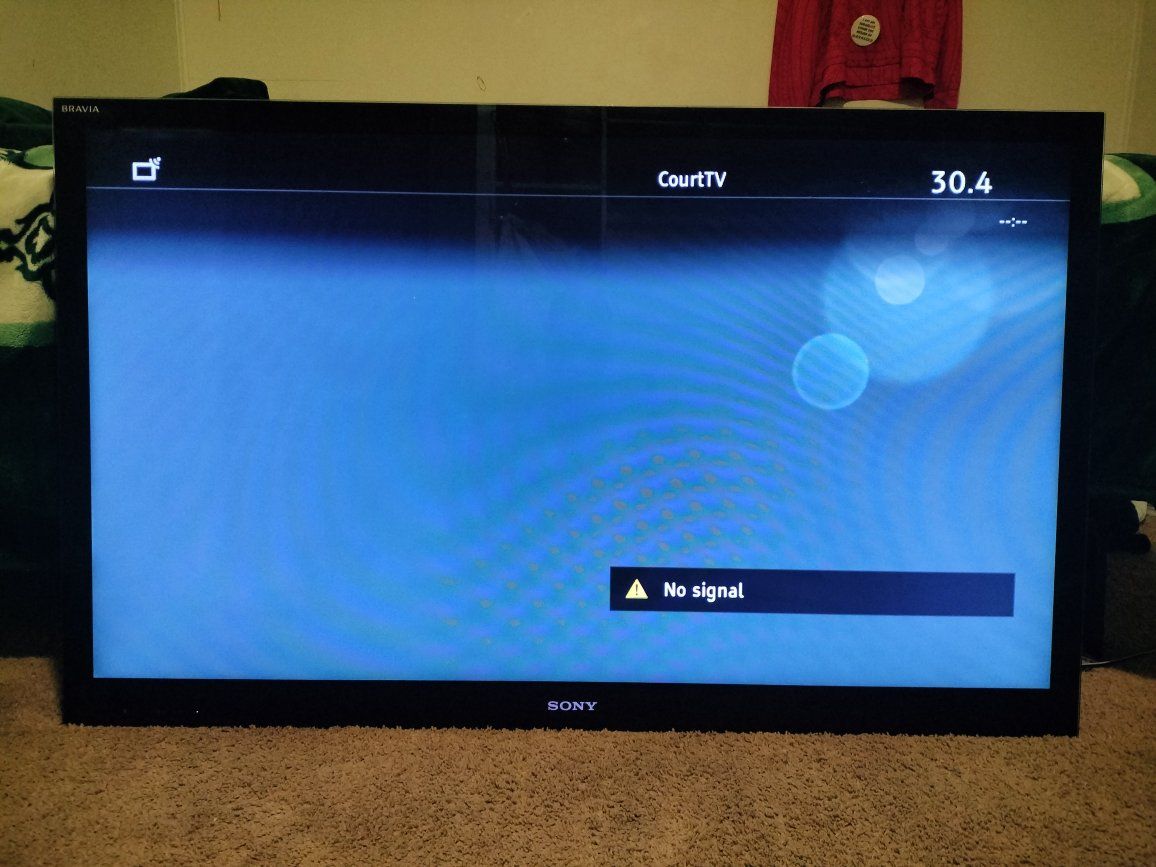 Sony Bravia 50" LED TV - Used, No Signal Issue