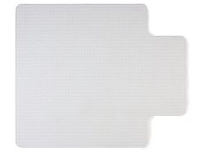 Staples Carpet Chair Mat with Lip, 45" x 53'', Medium-Pile, Clear (20236-CC)