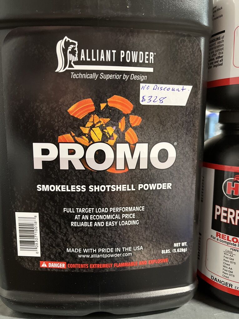 Promo Shotgun Powder. NEW And Fresh.