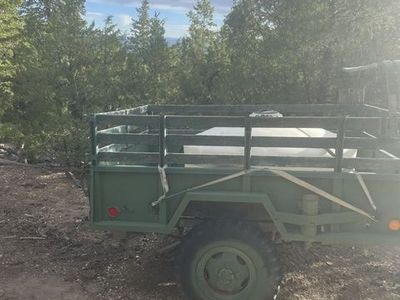 Military Trailer with 325 Gal. Water Storage Tank