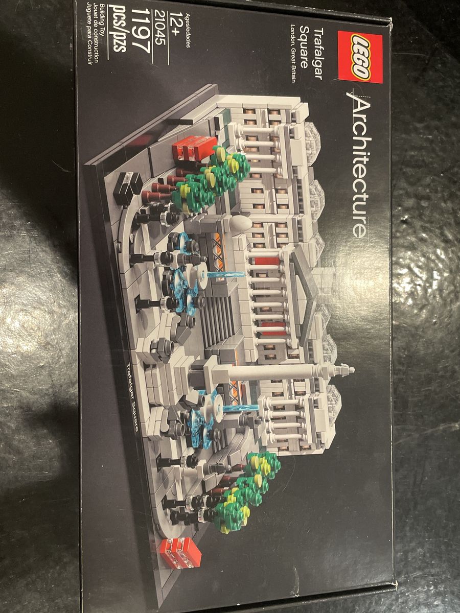 LEGO Architecture Trafalgar Square 21045 Building Toy Set - 1197 Pieces, Ages 12+