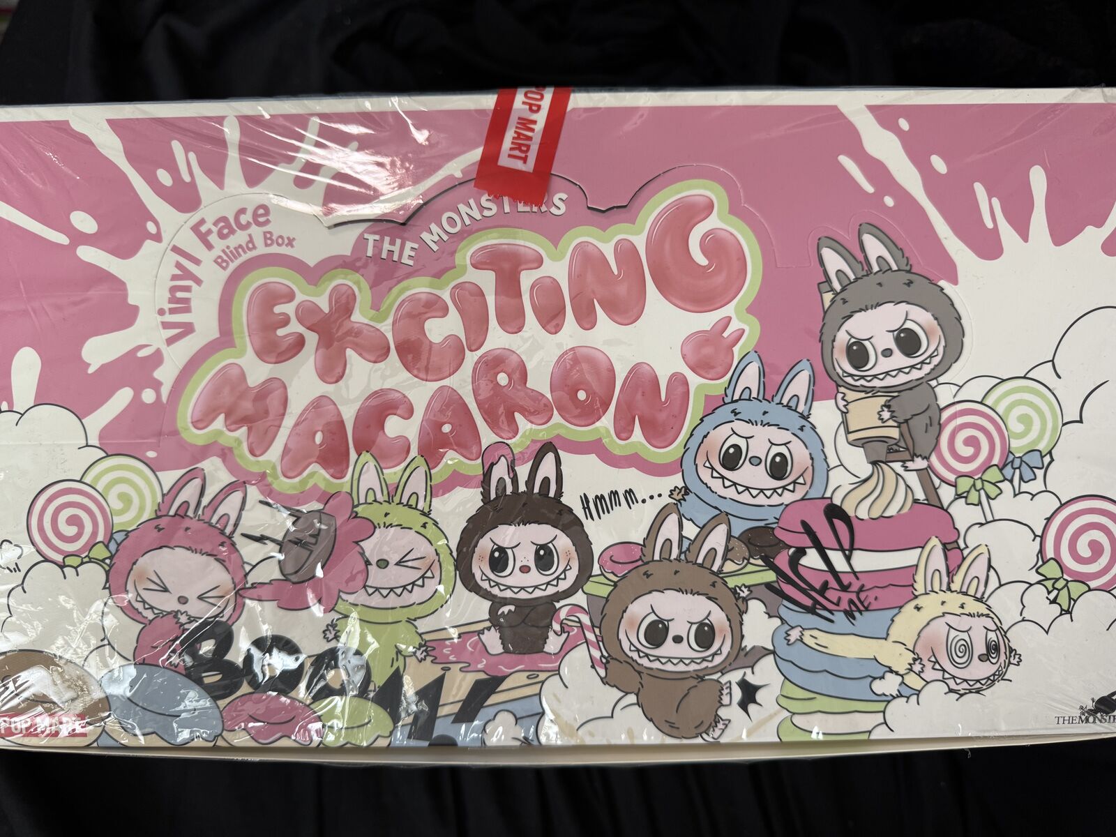 SEALED CONFIRMED Exciting Macaron Labubu Green Grape