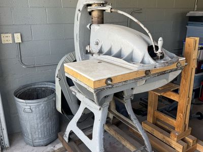 Vintage 1800s USA made Industrial Clicker Press