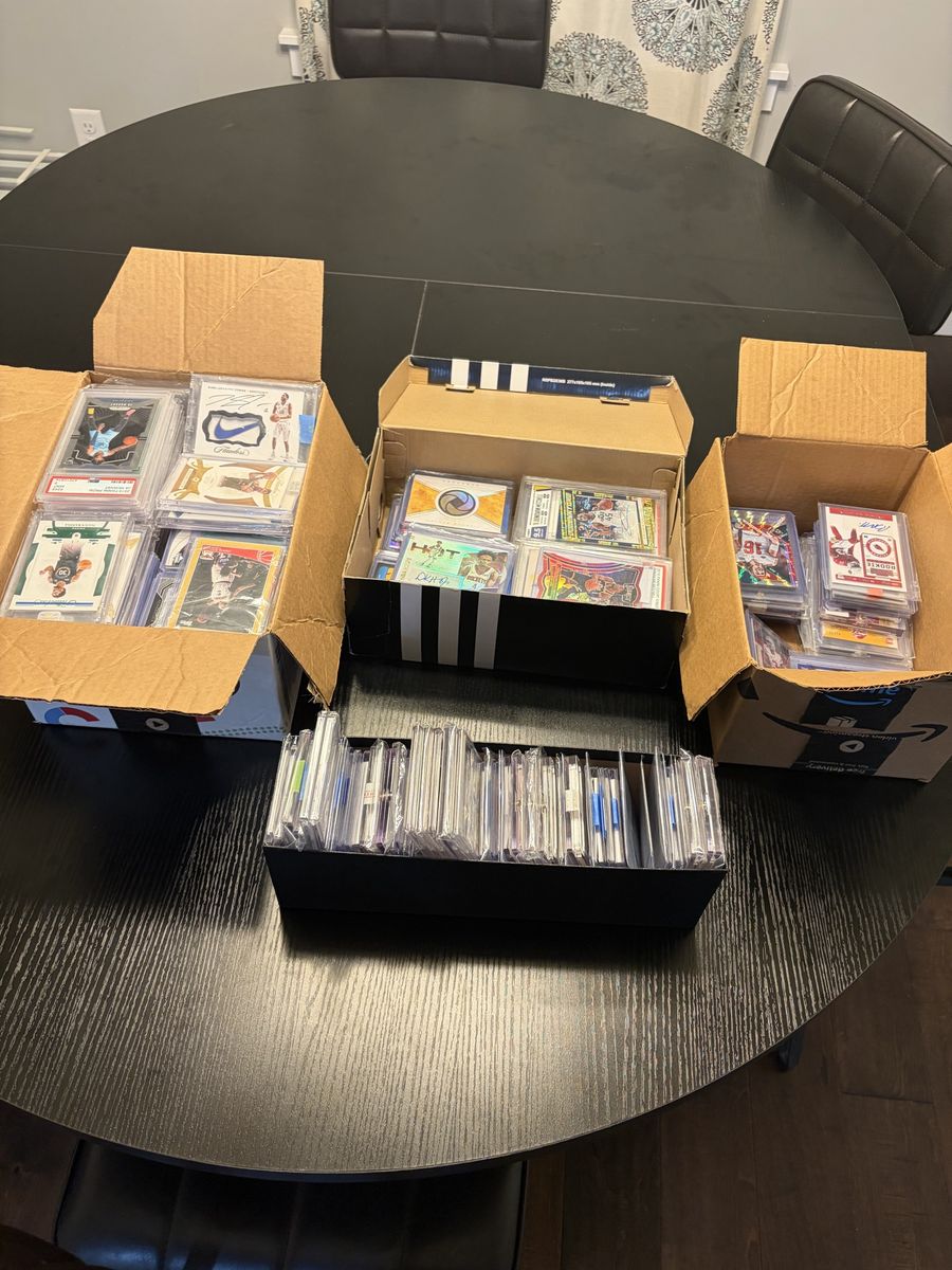 Sports card collection