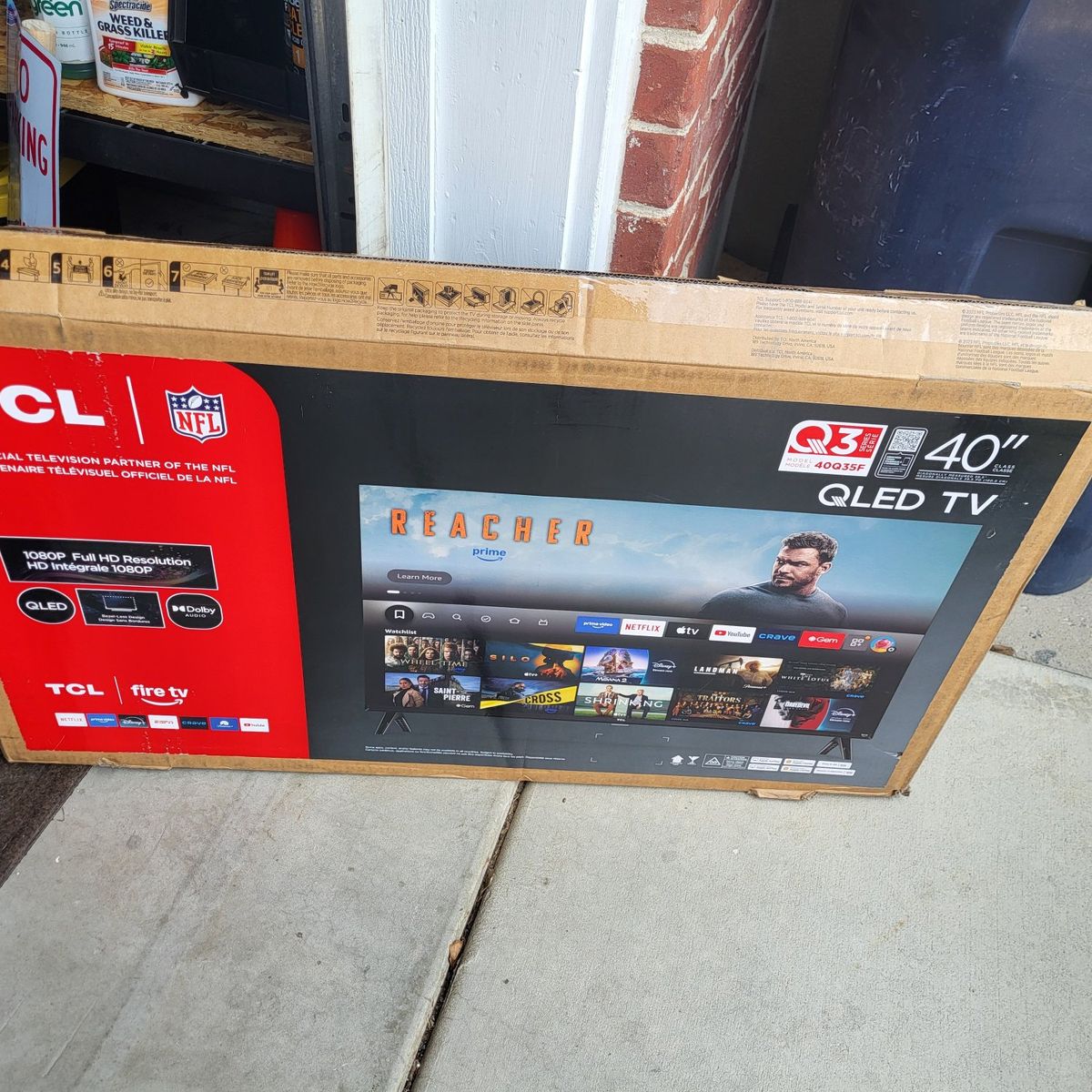 40" TCL Smart QLED TV w/Remote