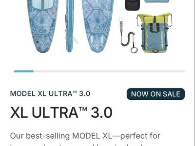 iRocker XL Ultra 3.0 Inflatable SUP Board