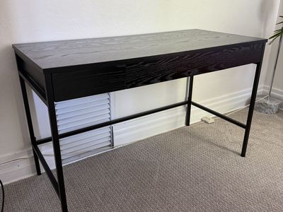Black Wood Office Desk