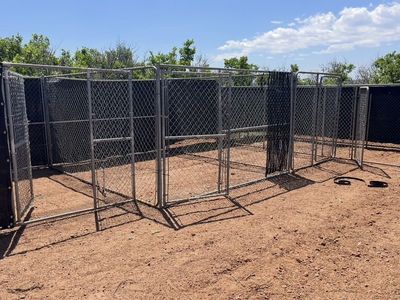 4 Run Kennel Setup For dogs
