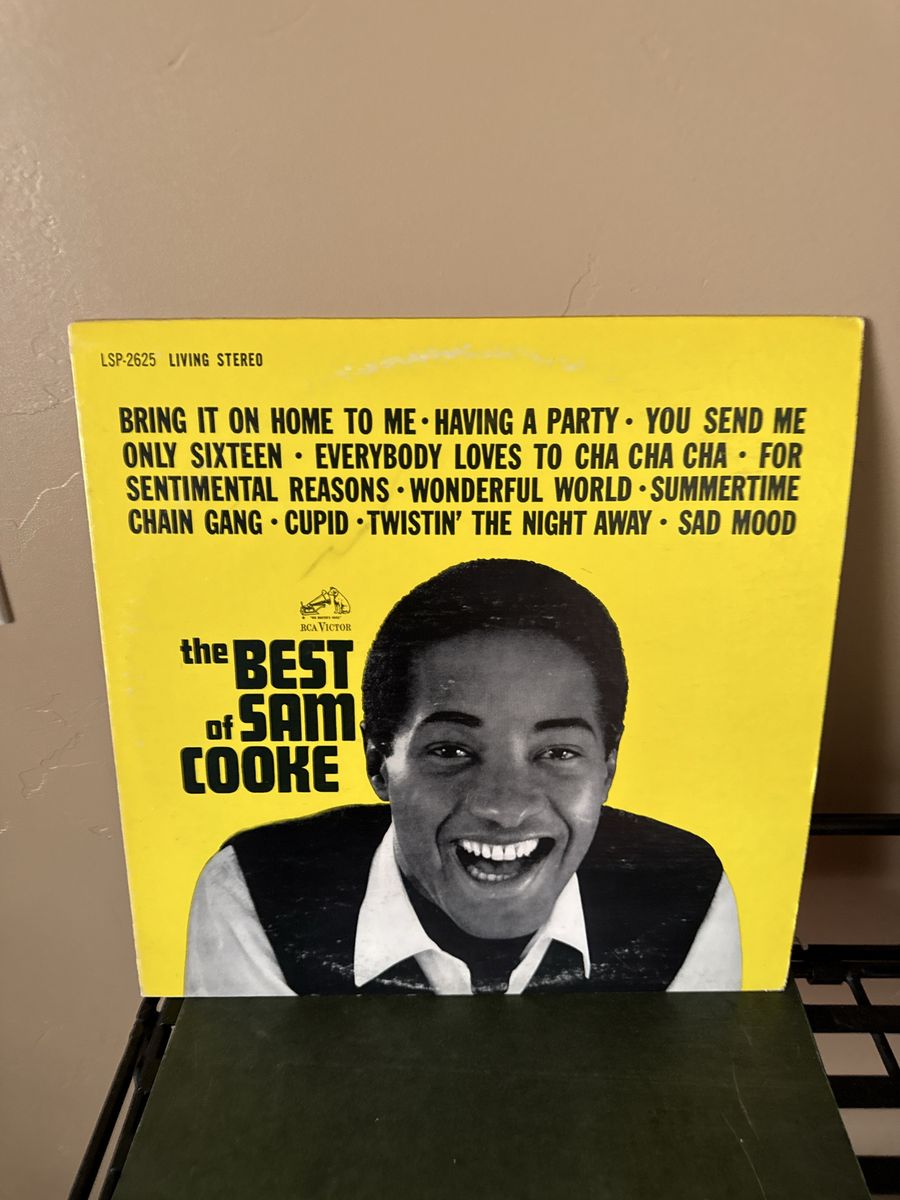 The Best Of Sam Cooke Vinyl LP Record Living Stereo RCA Victor LSP-2625