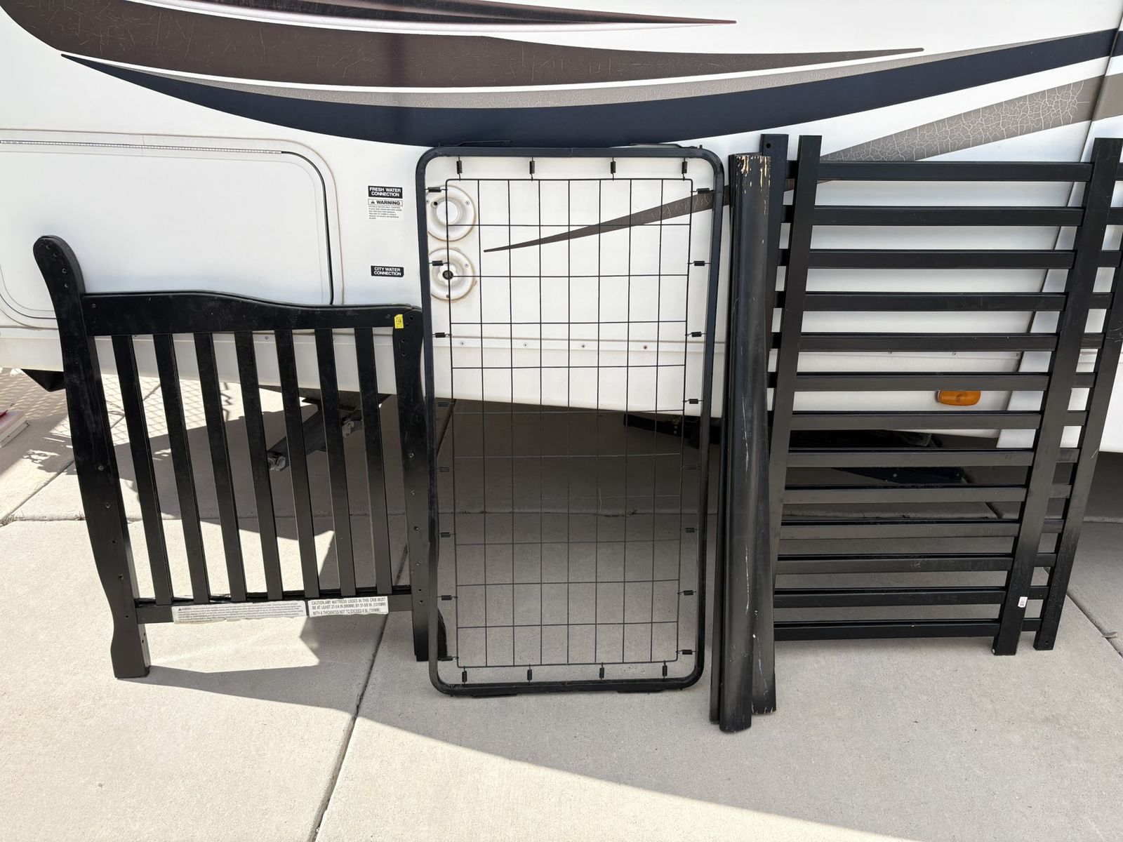 Crib and child bed