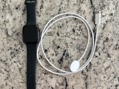 Apple Watch Series 9 GPS + LTE 45mm Aluminum & Ceramic Case with Ion-X Glass - Midnight
