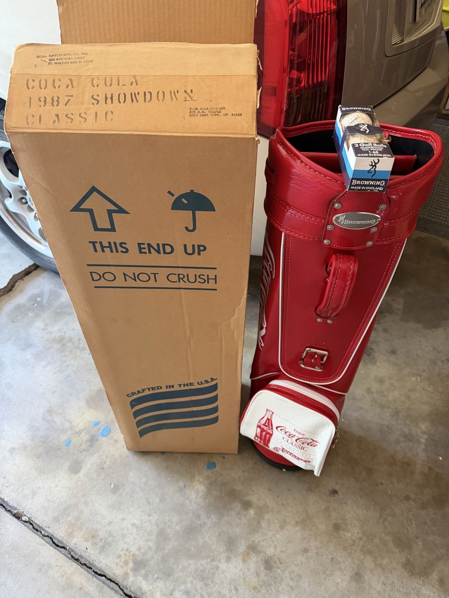 Browning Shootout at the Jeremy ranch golf bag!