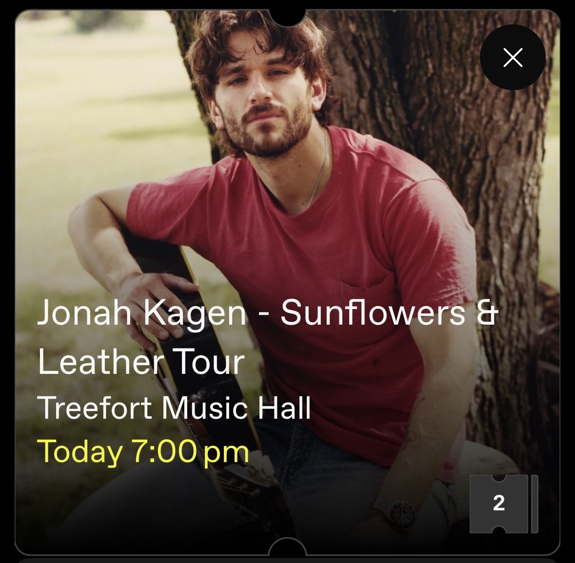Jonah Kagen tickets