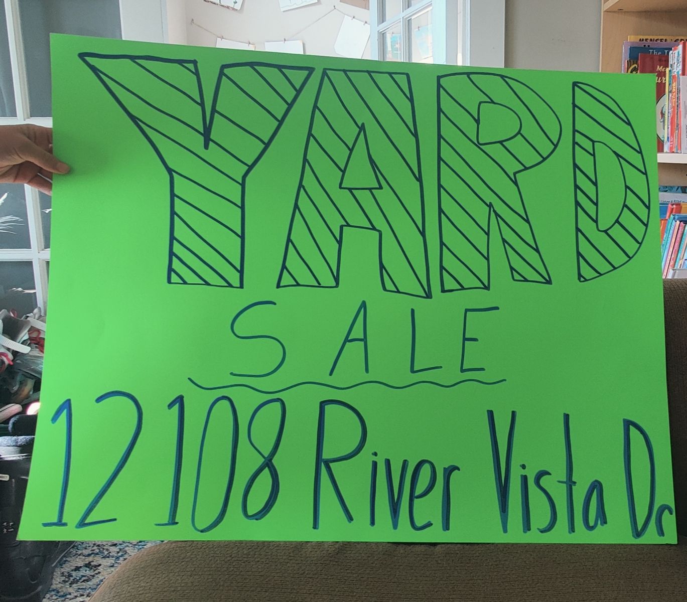 Yard sale in the River Bottoms