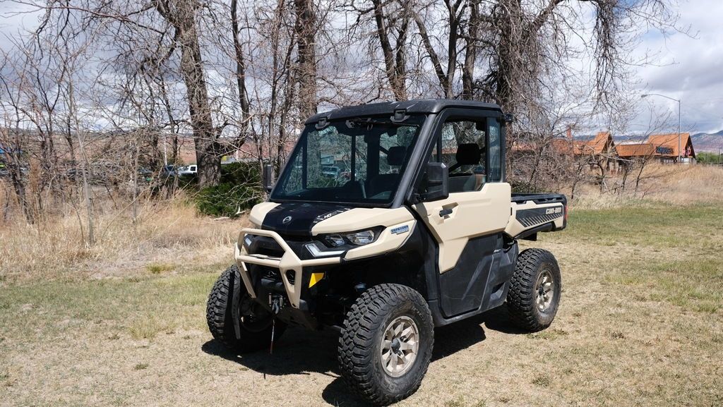 2024 Can-Am Defender Limited HD10 Desert Tan & Tim
