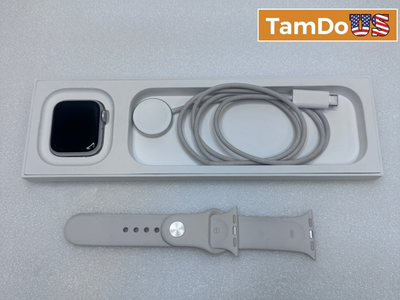 Apple Watch SE (3rd Gen, Cellular) 40mm Starlight AL Case Sport Band S/M