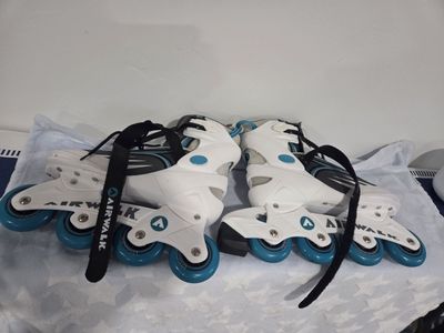 AirWalk Rollerblades Inline Skates White/Blue Men's Size 5