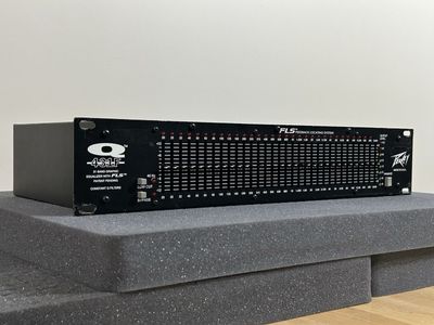 Peavey Q-431F FLS 31-Band Graphic Equalizer Feedback Locating System Pro Audio Equipment