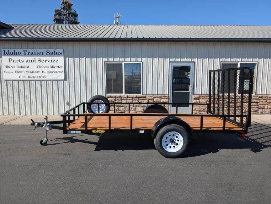 2026 Big Bubba's Trailers 6x12' 3' Steel Utility Trailer w/ Ramp - Package 2