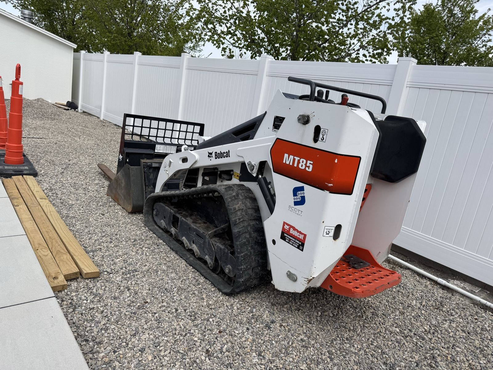2019 Bobcat MT85 Mini Track Loader – 820 Hours