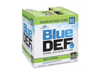 PEAK BlueDEF Diesel Exhaust Fluid (DEF) 2.5 Gallon Jug - Triple-Filtered, Guaranteed Pure