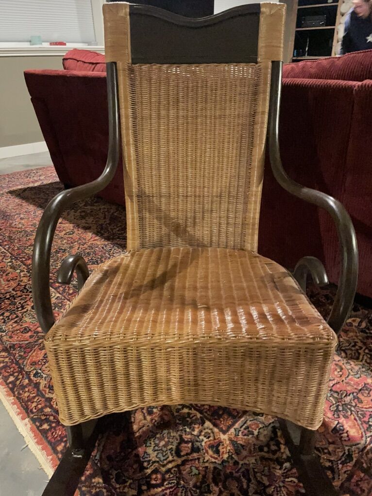 Wicker Rocking Chair